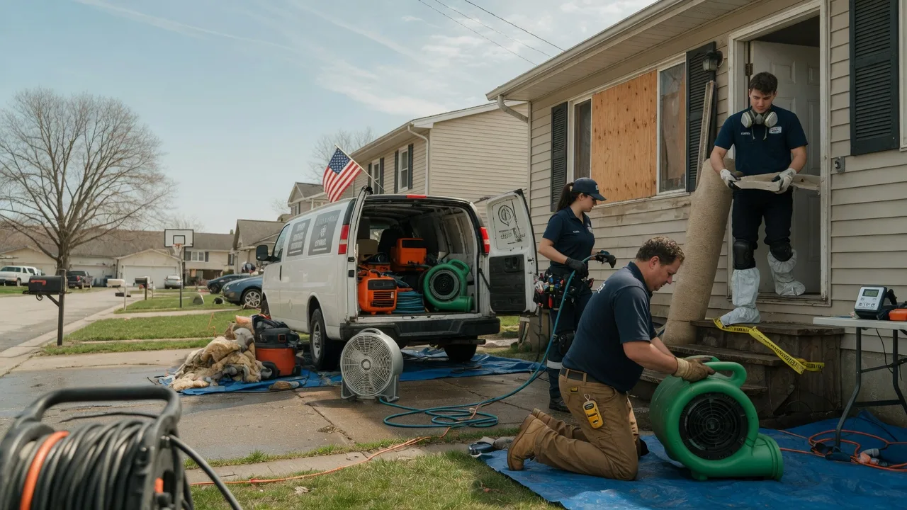 Water Damage Restoration in Petersburg, KY near me